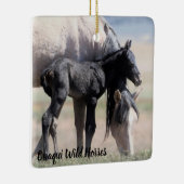 Onaqui Wild Horses Ornament (Rechts)