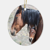 Onaqui Wild Horses Ornament (Links)