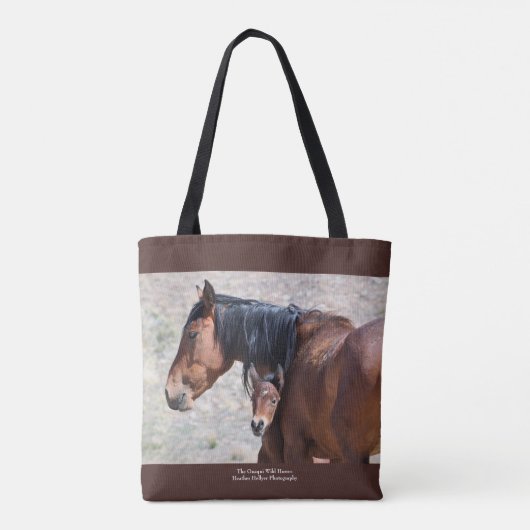 Onaqui Wild Horses Tasche (Rückseite)