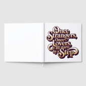 Once Strangers Lovers Step Quote  Gästebuch (Voll)