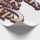 Once Strangers Lovers Step Quote  Geschenkpapier (Ecke)