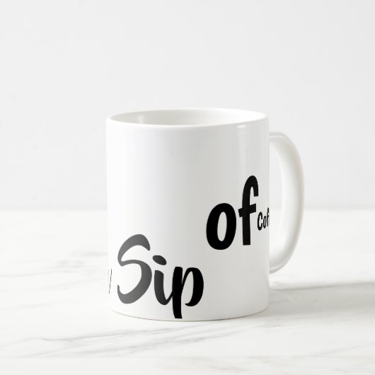 Once Upon a Sip of Coffee Mugs  Kaffeetasse (VorderseiteRechts)
