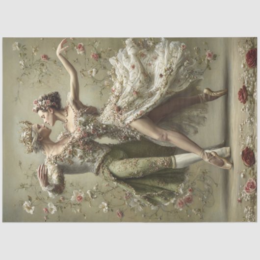 Once Upon a Time Couple Seidenpapier (Vorderseite)