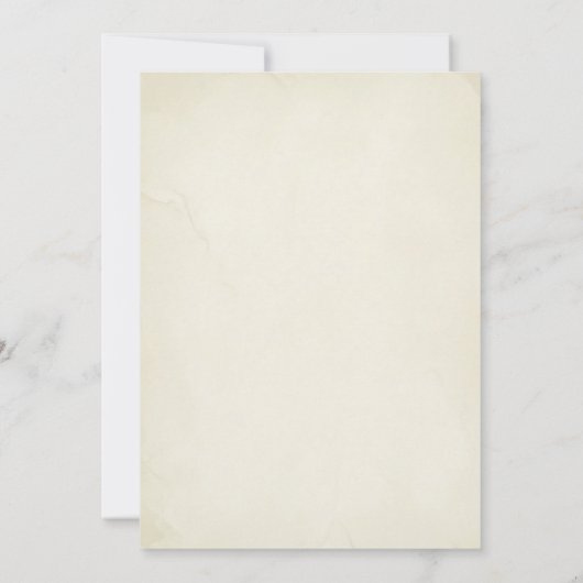 once upon a time fairytale frame gold baby shower einladung (Rückseite)