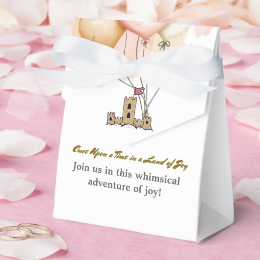 Once Upon a Time in a Land of Joy Favor Boxes Geschenkschachtel (Hochzeit)