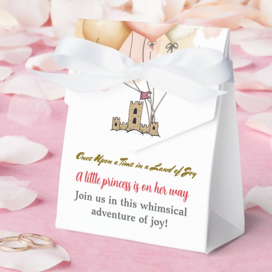 Once Upon a Time in a Land of Joy Favor Boxes Geschenkschachtel (Hochzeit)