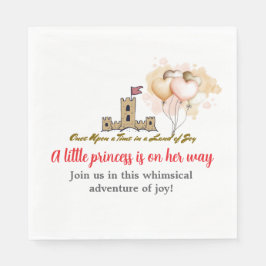 Once Upon a Time in a Land of Joy Serviette
