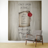 Once Upon A Time Medieval Dark Photo Backdrop Wandteppich (Beispiel)