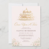 Once Upon A Time Princess Photo Baby Shower Einladung (Vorderseite)