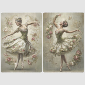 Once Upon A time Series Double Portrait  Seidenpapier