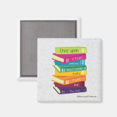 Once Upon A Time Someone Loved Books Magnet (Vorderseite/Rückseite)