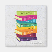 Once Upon A Time Someone Loved Books Magnet (Vorne)