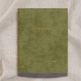 'Once Upon a Time' Writer’s Notebook Notizblock