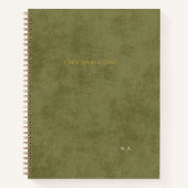 'Once Upon a Time' Writer’s Notebook Notizblock (Vorderseite)