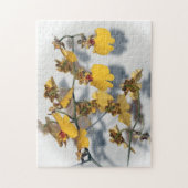 Oncidium Yellow Dancing Lady Orchideen Puzzle (Vertikal)
