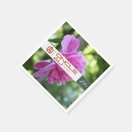 ONCLE ALI Paper Napkin Serviette (Ecke)