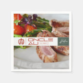 ONCLE ALI Paper Napkin Serviette (Vorderseite)