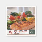 ONCLE ALI Paper Napkin Serviette (Vorderseite)