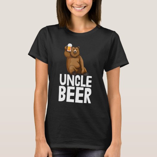Oncle Beer S Bear Drink Bier T-Shirts Bier (Vorderseite)