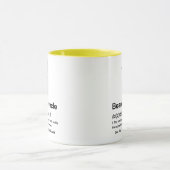 Oncle Definition Funny Bartded Funcell Tasse (Zentrum)