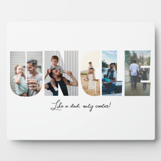 Oncle Foto Collage 5 Bilder Collage Fotoplatte (Vorderseite)