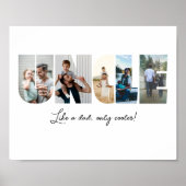 Oncle Foto Collage 5 Bilder Collage Poster (Vorne)