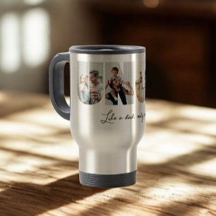 Oncle Foto Collage 5 Bilder Collage Reisebecher