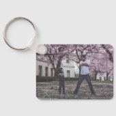 Oncle Foto Collage 5 Bilder Collage Schlüsselanhänger (Rückseite)