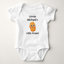 Oncle Name Little Nugget Baby Strampler