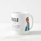 Oncle Quote Modernes Cooles Foto Kaffeetasse (VorderseiteRechts)