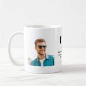 Oncle Quote Modernes Cooles Foto Kaffeetasse (Links)