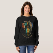 Oncle Squatch - Funny Bigfoot Sasquatch Cryptid Lo Sweatshirt (Vorne ganz)