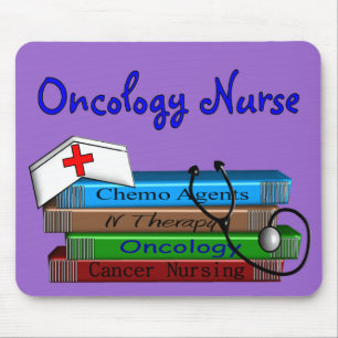 Oncolgoy Krankenschwester-"Buch-" Entwurf Mousepad