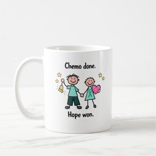 Oncology-Krankenschwester Mut Becher Chemo-Stuhl I Kaffeetasse (Links)
