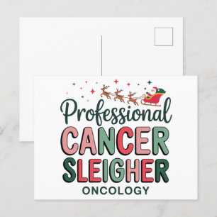Oncology-Krankenschwester Weihnachten Krebs Chemo 