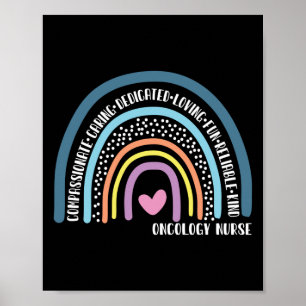 Oncology Nurse Compassionate Caring Dedicated Poster