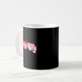Oncology Nurse Fight Cancer Nurse Valentine Onc De Kaffeetasse (Vorderseite Links)
