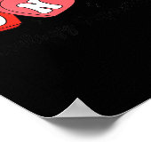 Oncology Nurse Fight Cancer Nurse Valentine Onc De Poster (Ecke)