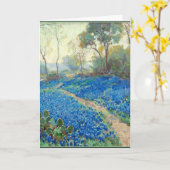 Onderdonk - A Hillside of Bluebonnets - Texas Karte (Gelbe Blume)