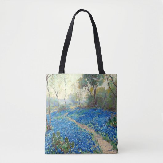 Onderdonk - A Hillside of Bluebonnets - Texas Tasche (Vorderseite)