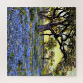 Onderdonk - Alter Eichenbaum und Bluebonnets Puzzle (Horizontal)