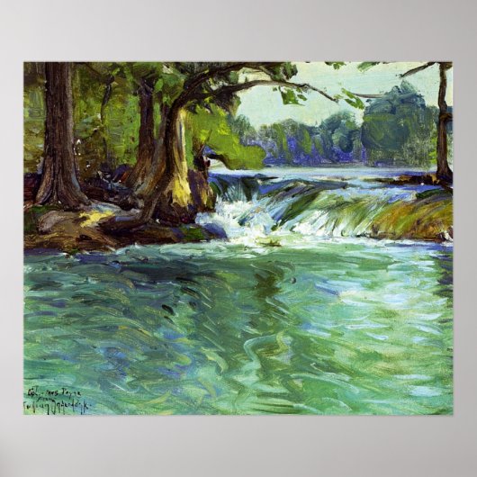 Onderdonk - Auf Guadalupe 1914 Poster (Vorne)