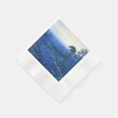 Onderdonk - Bluebonnet-Landschaft mit Cacti, Serviette (Ecke)