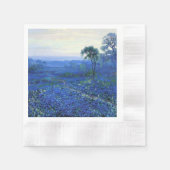 Onderdonk - Bluebonnet-Landschaft mit Cacti, Serviette (Vorderseite)