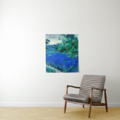 Onderdonk - Bluebonnets am Misty Morning Wandteppich (Beispiel)