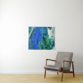 Onderdonk - Bluebonnets am Misty Morning Wandteppich (Beispiel (Horizontal))