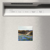 Onderdonk - Bluebonnets am späten Nachmittag Magnet (In Situ (Geschirrspüler))