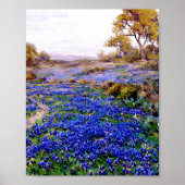 Onderdonk - Bluebonnets bei Twilight Poster (Vorne)