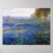 Onderdonk - Bluebonnets-Felder 1920 Poster (Vorne)