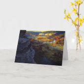 Onderdonk - Bluffs am Fluss Guadalupe Karte (Gelbe Blume)